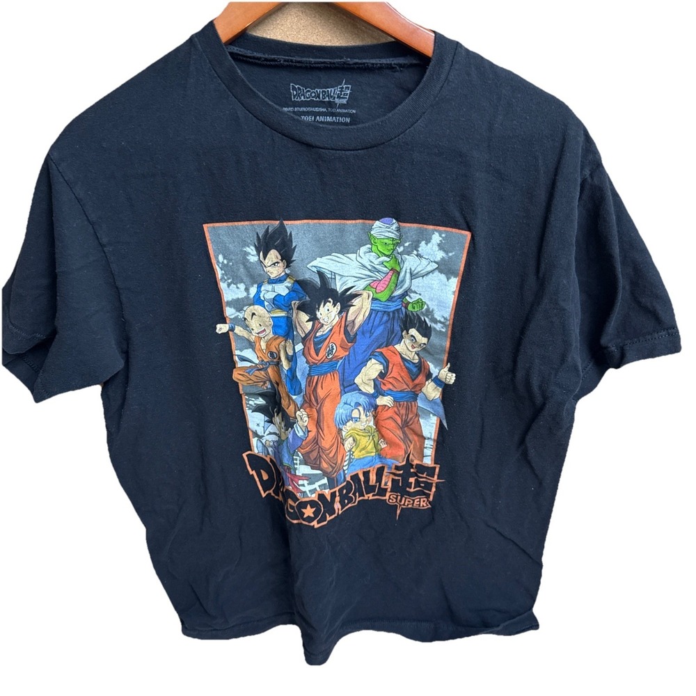 DRAGONBALL Z SUPER Large‎ L Shirt Toei Crunchy roll Goku Vegeta